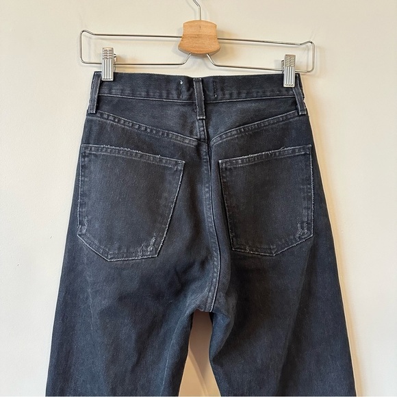 AGOLDE-High Rise 90’s Fit Distressed Jeans (Size:22) - Picture 11 of 13